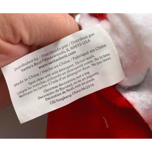 Peanuts Snoopy Christmas Stocking Sleeping on Doghouse Design Holiday Decor - Picture 9 of 10